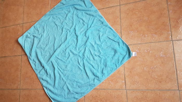 Cape de bain bébé bleu Vert Baudet - photo numéro 5