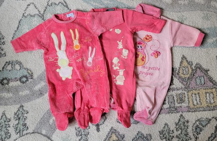 Lot 19 pièces bébé fille 0/1 mois 🩷 - photo numéro 3