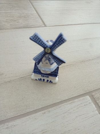 Salière en céramique - moulin hollandais
