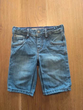 Short en jean bleu Okaïdi 3 ans