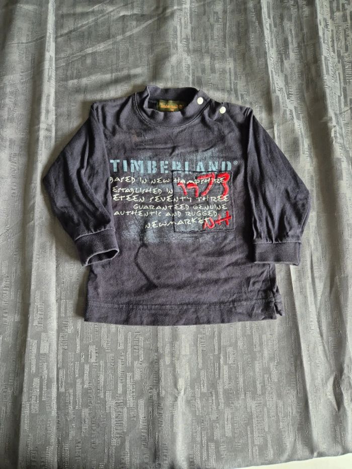 T-shirt manches longues bébé 9M