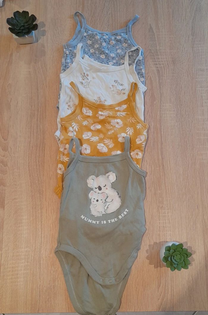 Lot bodies bretelles