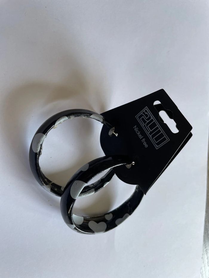 Lot de 3 paires de créoles neuves - photo numéro 4