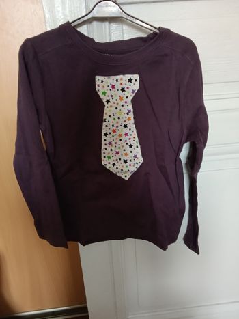 Tee-shirt NKY violet et multicolore