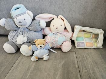Lot kaloo ours et lapin