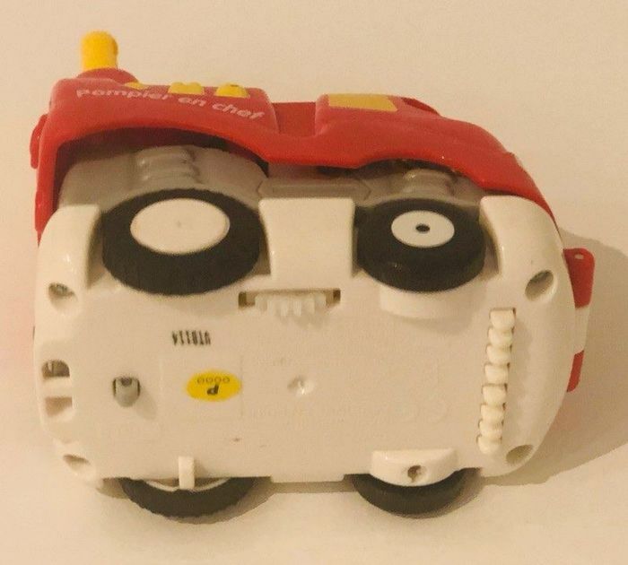Vtech Tut Tut Bolides Jeff le pompier en chef Collection véhicule Push & Go super garage maxi circuit gare train caserne  policier voiture avion moto train camion coffret trio animo copains lot SOP77 - photo numéro 5