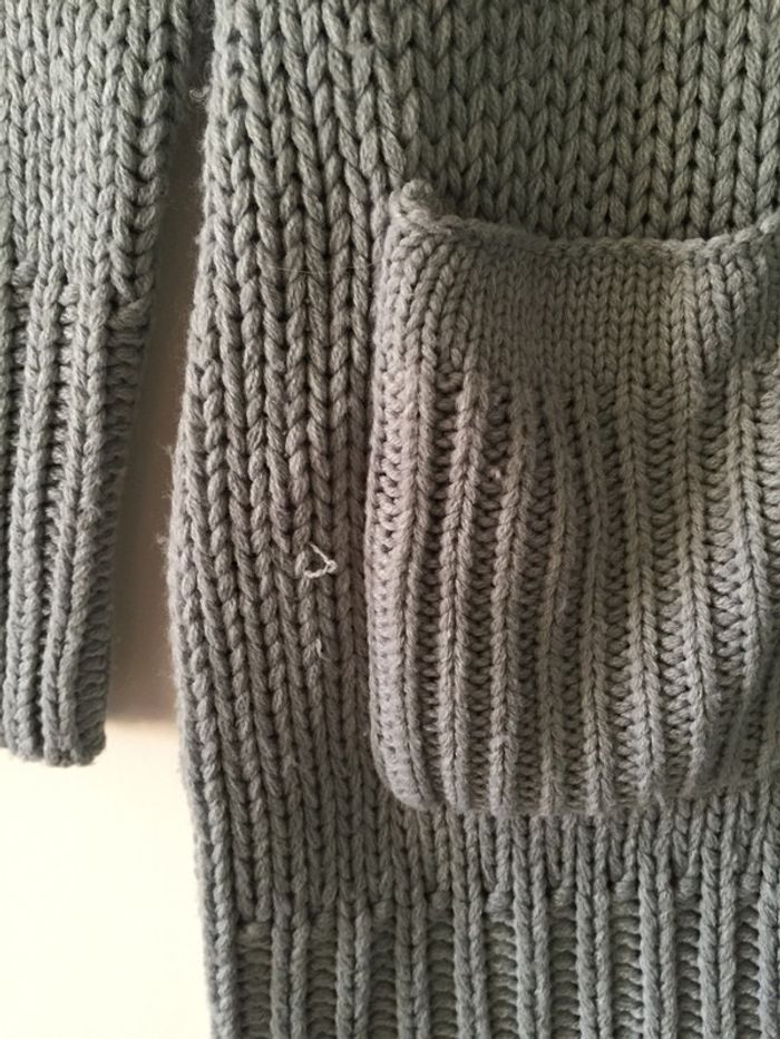 Gilet tricoté Mim Taille M - photo numéro 2