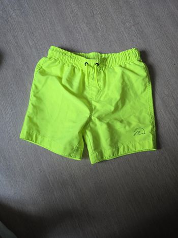 Short de bain jaune