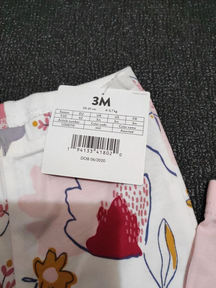 Lot de deux leggings fille - photo numéro 4