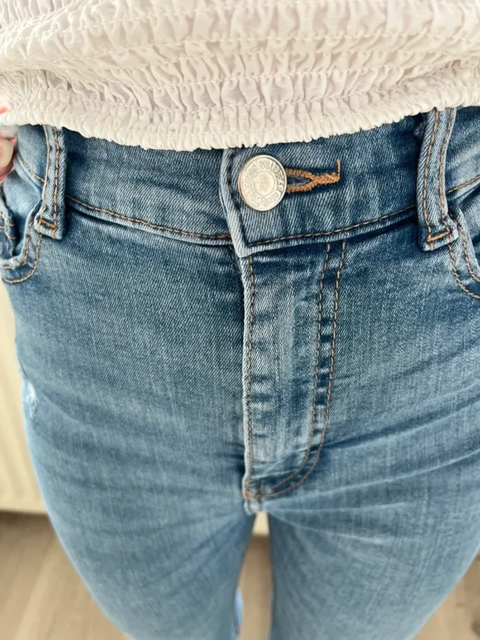 Jeans Pull & Bear taille 32 bleu - photo numéro 4
