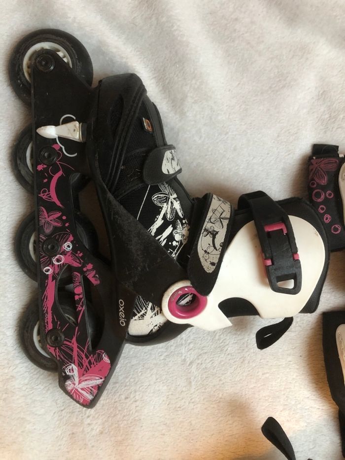 Rollers oxelo décathlon pointure 32/34 - photo numéro 2