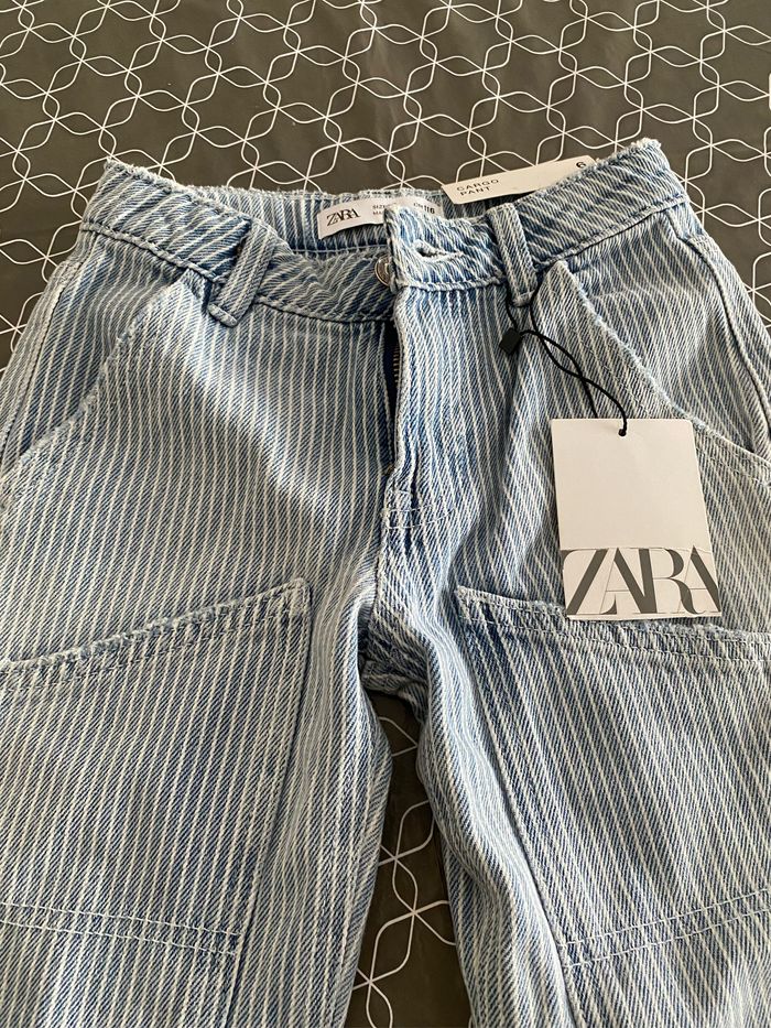 Pantalon cargo fille Zara - photo numéro 4