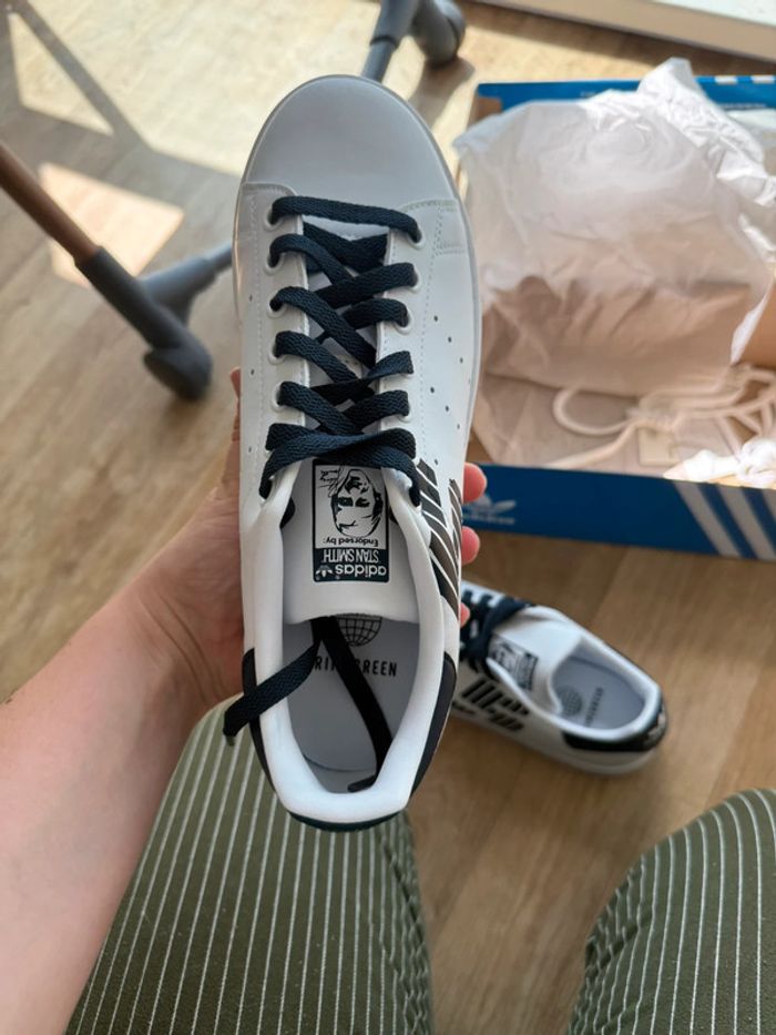 Stan smith bleu et blanche Renault r5 adidas - photo numéro 11