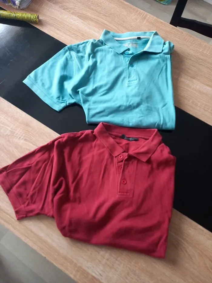 Lot de 2 polos homme L