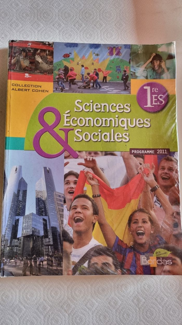 Première ES science économique et sociale