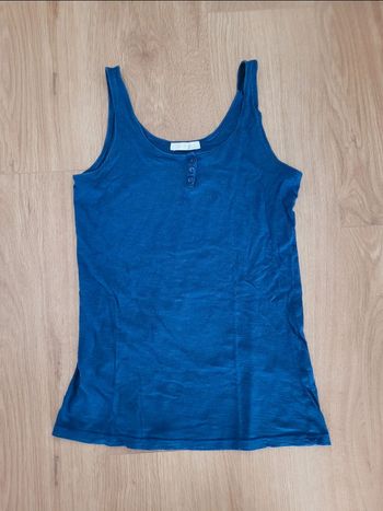Débardeur bleu Promod