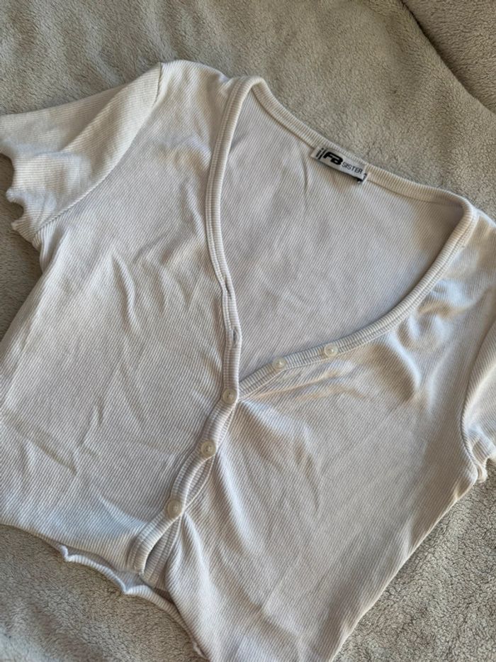 Top blanc XS/S - photo numéro 2