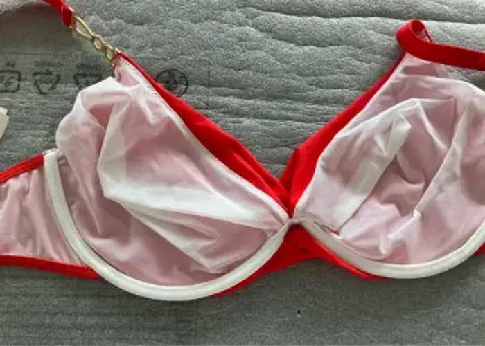 Haut maillot rouge Simone Pérèle neuf - photo numéro 8