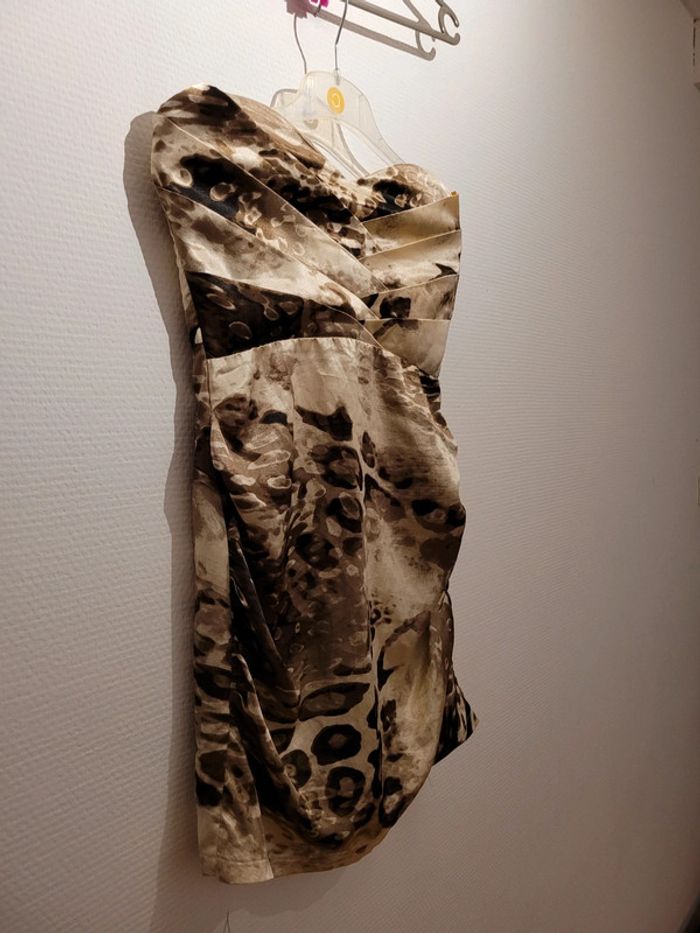 Robe beige taille M - photo numéro 2