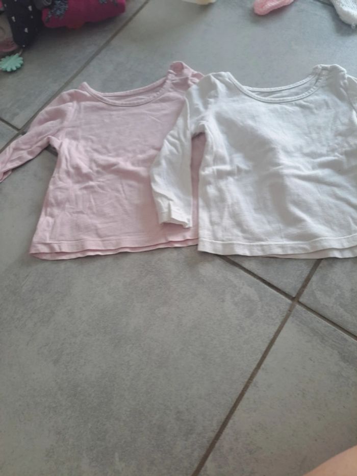 T shirt manche longue 74 cm