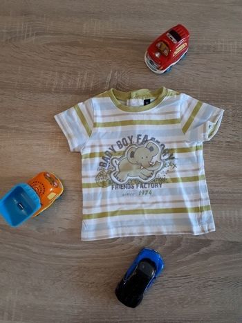 t shirt manches courtes 3 mois