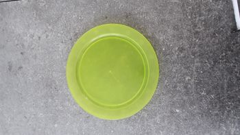 Petite assiette plastique