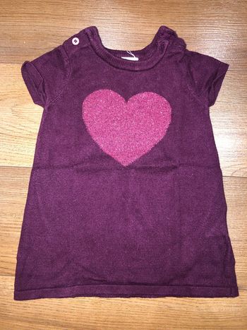 Robe pull fille 🌺 H&M taille 4 mois très bon état