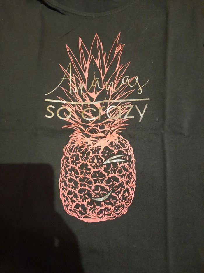 T-shirt marron - photo numéro 2