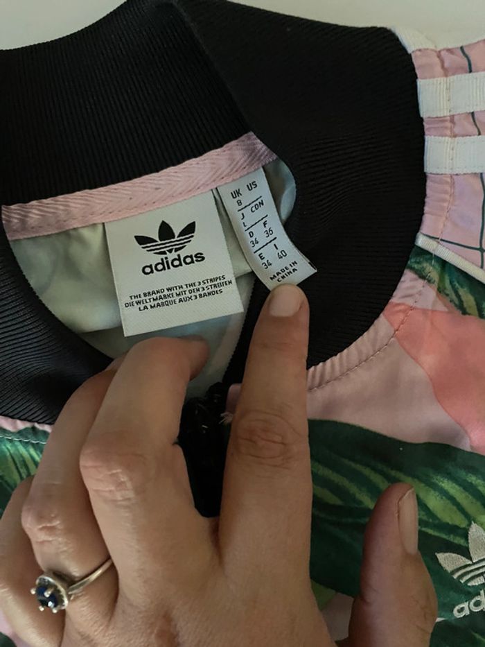 Adidas farm Rio farmrio jacket veste sweat-shirt - photo numéro 2