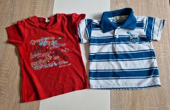 Lot de tee shirt 24 mois