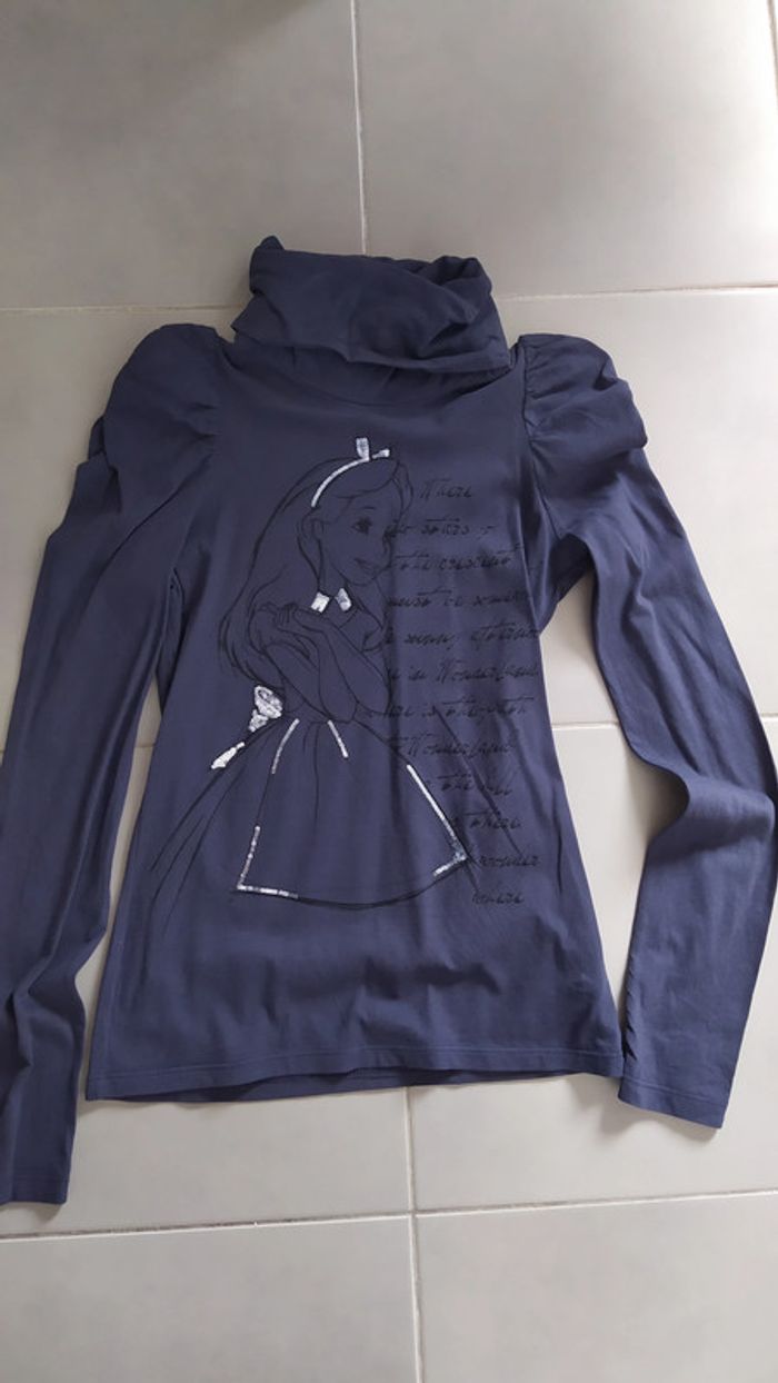 Tee-shirt Alice aux pays des merveilles neuf 10-11 ans