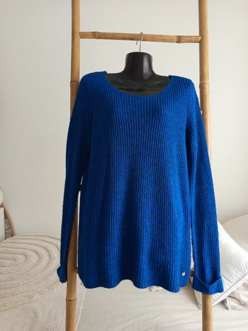 Pull ample bleu électrique Only taille S