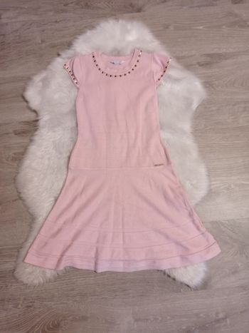 Guess Marciano robe chic rose en maille idéal cérémonie 8 ans 👉 faites votre lot pour la promotion