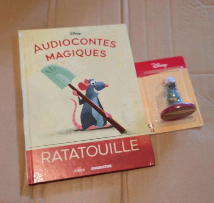 20ėme audioconte magique collection altaya deagostini livre figurine disney audio conte magic