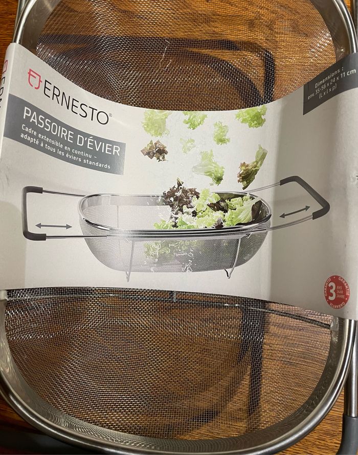 Passoire extensible en continu acier inoxydable Ernesto - photo numéro 5