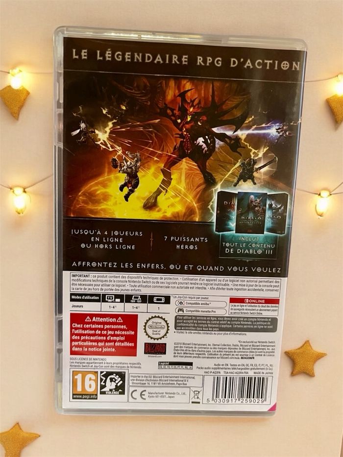 Diablo Eternal collection Nintendo switch - photo numéro 3