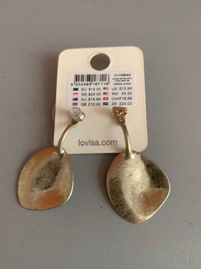 Lot de 2 paire de grandes Boucles d’Oreeilles - photo numéro 4