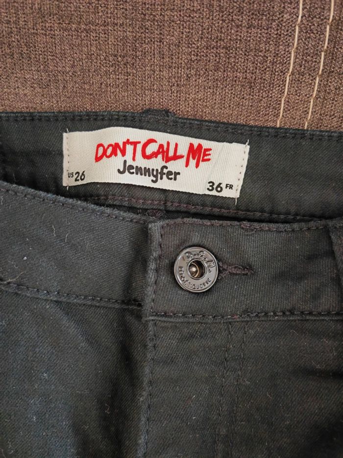 Jean noir, taille 36, Jennyfer, très bon état - photo numéro 3