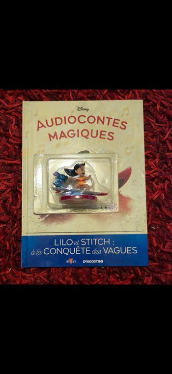 Livre et figurine neuve 121  des audiocontes magiques Disney altaya audio conte compte comte magic