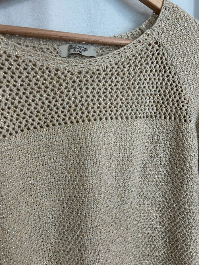 Joli pull marron - photo numéro 2