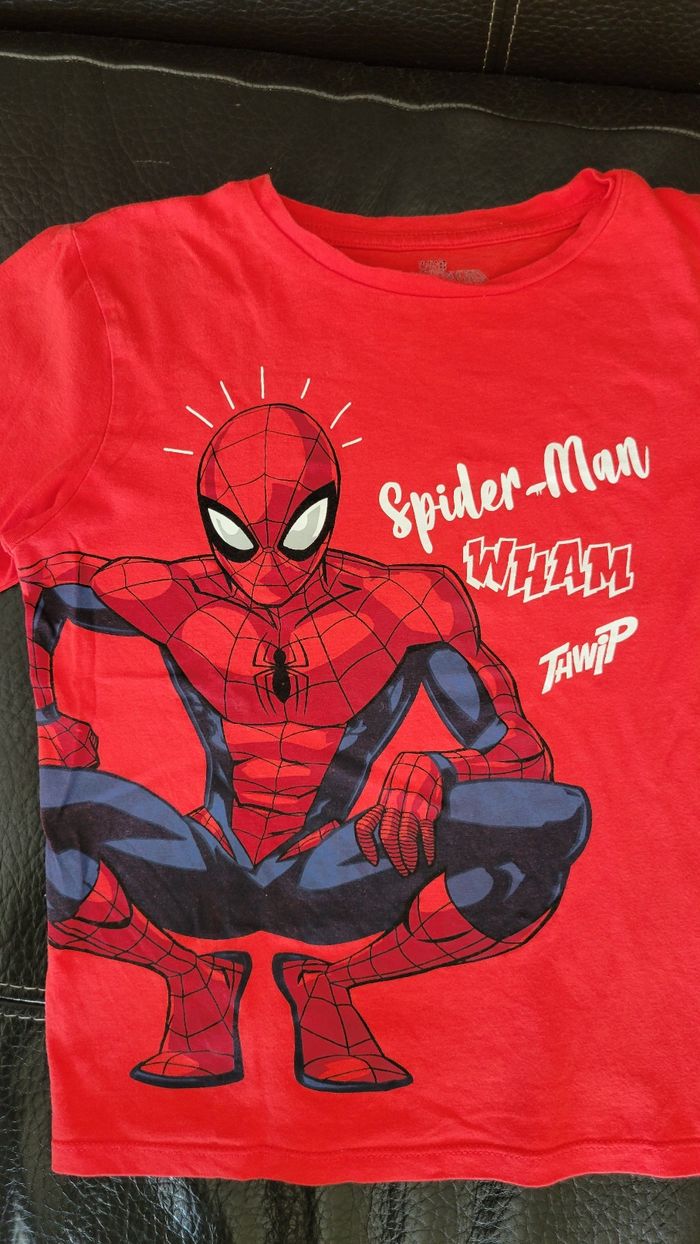 Pyjama à manches longues Spiderman 7-8 ans - photo numéro 4