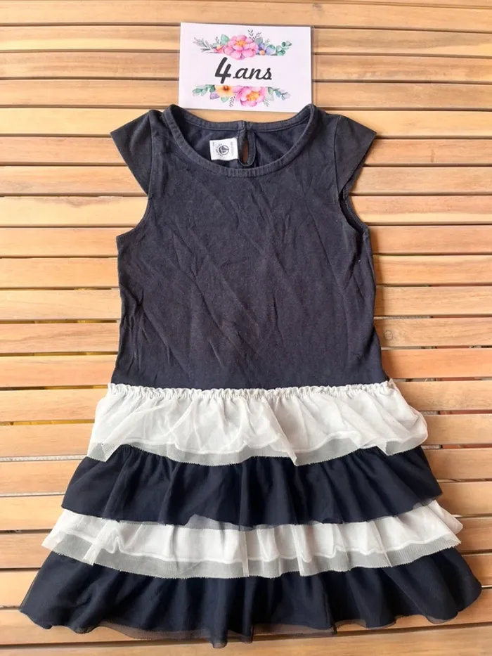 Robe en coton petit bateau 4 ans