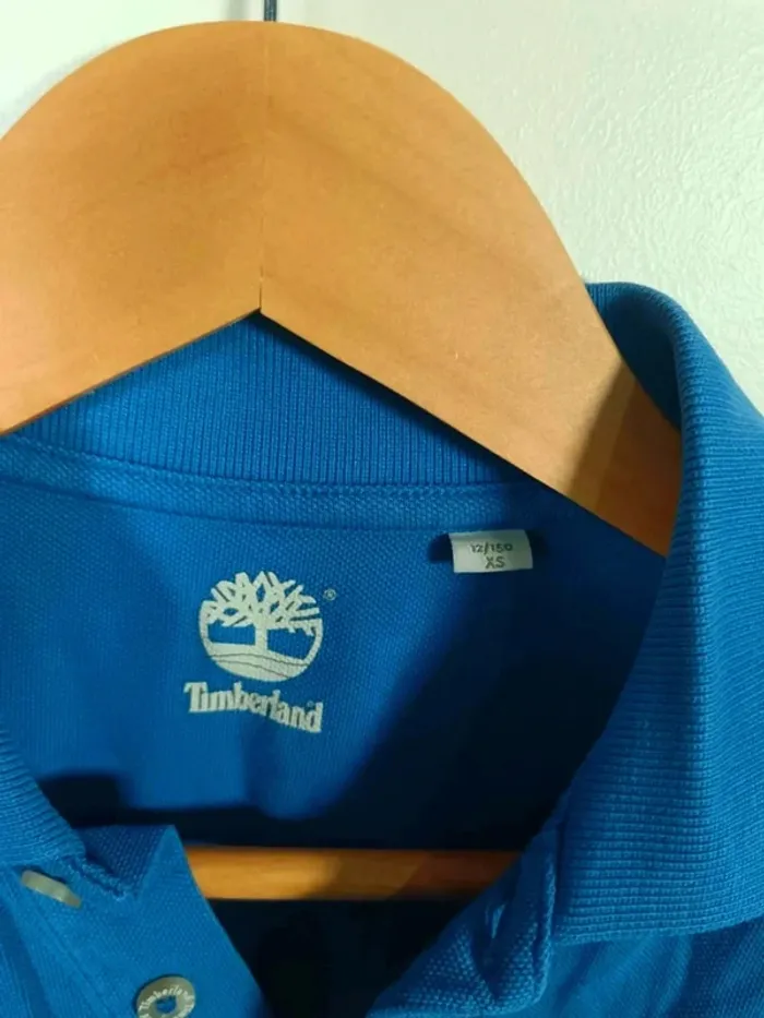 C8 polo bleu Timberland XS - photo numéro 3