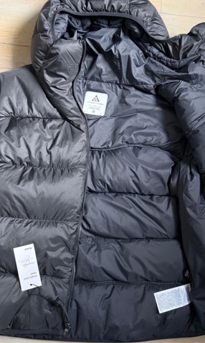 Doudoune Puffer Nike Acg Therma-FIT Adv Lunar Lake Triple Noir Taille M Homme - photo numéro 3
