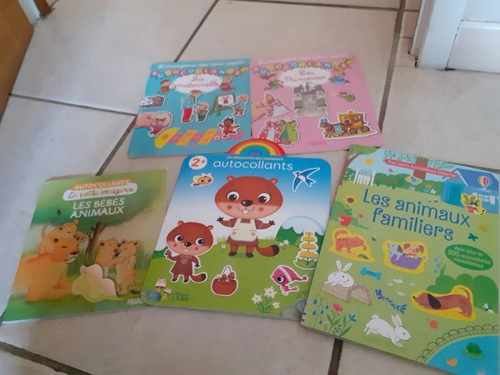 Lot 5 livres imagier