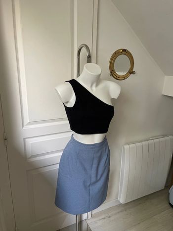 Jupe bleu clair