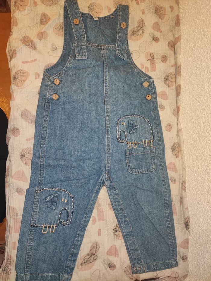 Ensemble salopette éléphant - photo numéro 2