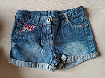Short en jean 