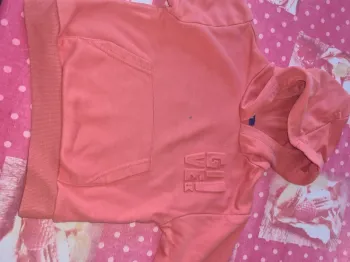 Pull orange okaidi 4 ans