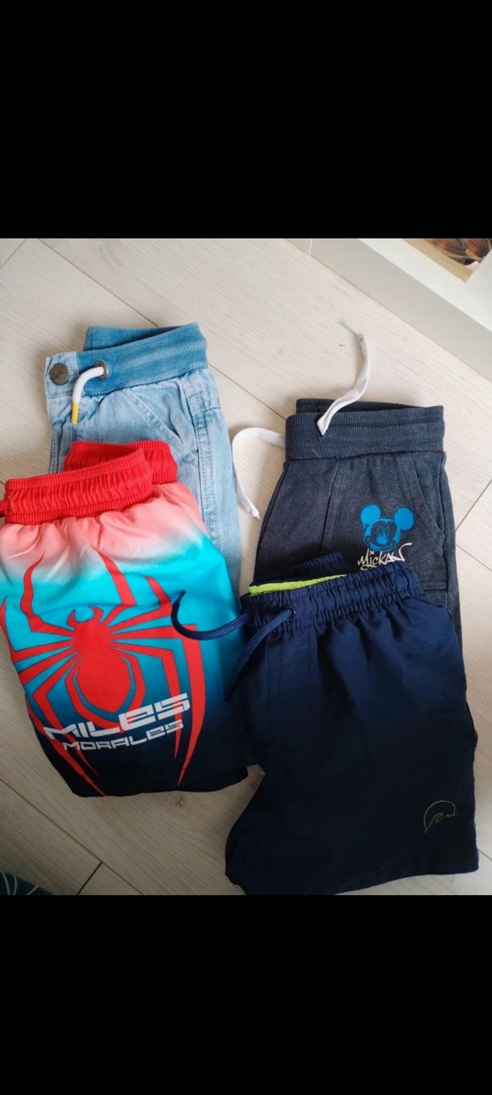 Lot shorts garçon 3 ans